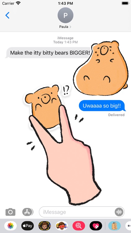 A BUNCHABEARS Stickers screenshot-4