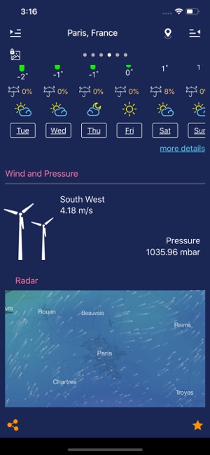 天氣預報 - 本地和世界(圖2)-速報App