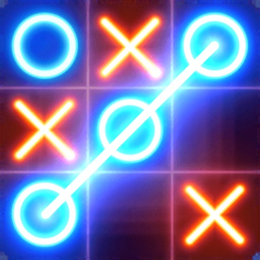 Tic Tac Toe Glow - Puzzle Game Icon