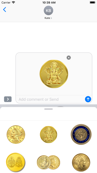 Coins Stickers screenshot 4
