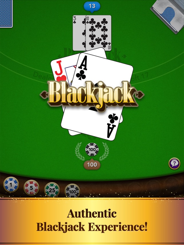 Mobilityware blackjack