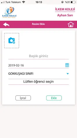 Game screenshot İlkem Koleji Öğrenci Takip hack