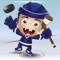 Toronto Hockey Emojis & Stickers Blue & White