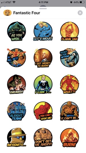 Fantastic Four Stickers(圖2)-速報App