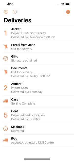 Parcel Delivery Tracking On The App Store