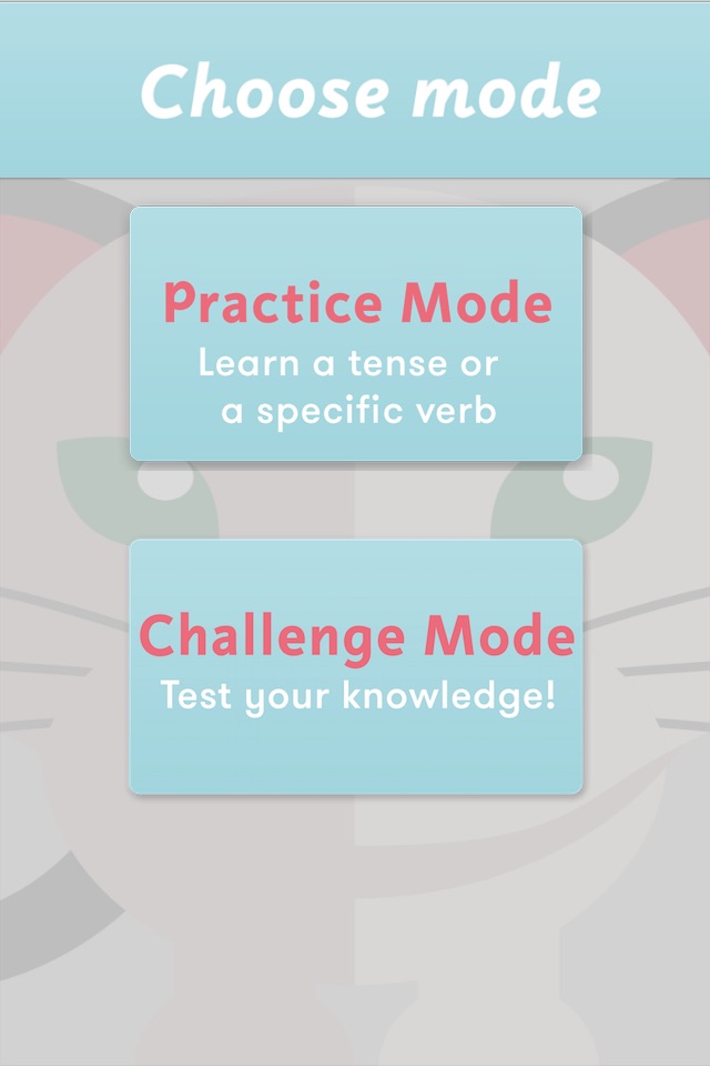 CatsAndVerbs-Spanish verbs screenshot 4