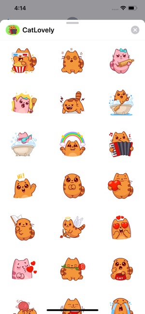 Cat Lovely Sticker(圖1)-速報App