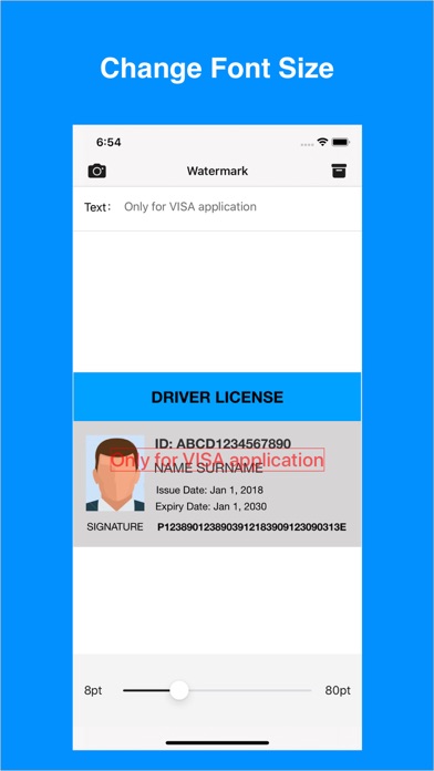 Watermark-Protect ID photos screenshot 3