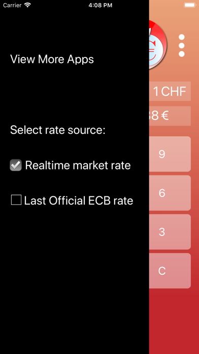 Euro to CHF Converter screenshot 3