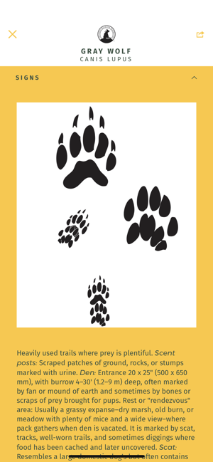 NWF Guide to Mammals(圖4)-速報App