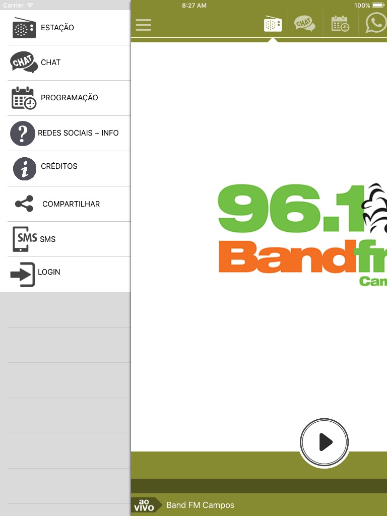 Band FM Campos 96,1 screenshot 2