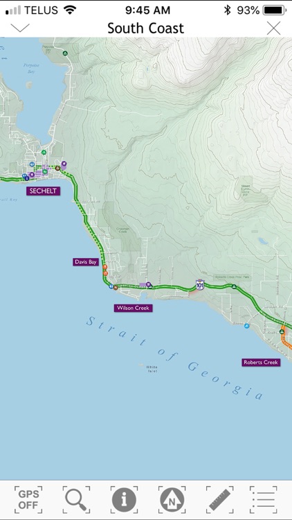 Sunshine Coast Bike Route