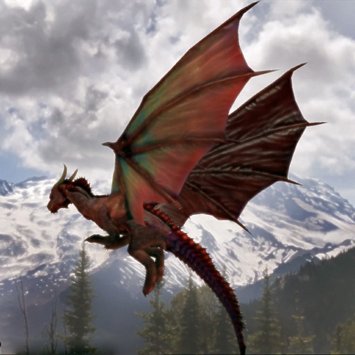 Dragons-Augmented Reality Icon