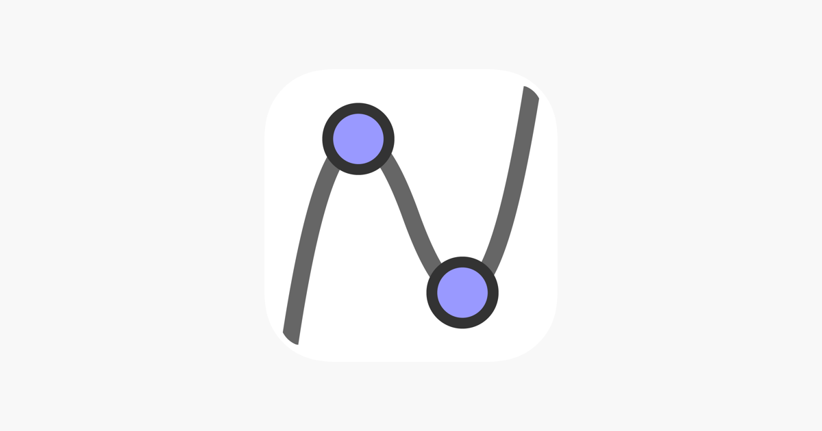 Geogebra 関数グラフ をapp Storeで