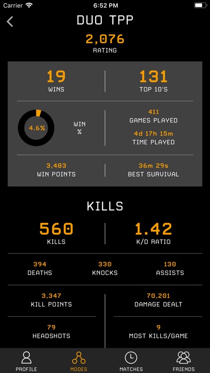 Stats Tracker for PUBG screenshot-8