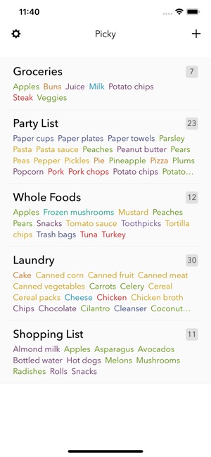 Picky - Grocery Shopping List(圖6)-速報App