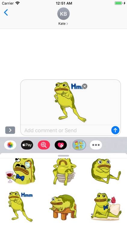 Epic Frog Stickers screenshot-3