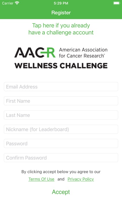 AACR Wellness Challenge