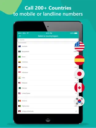 Captura 3 2nd Call -Teléfono global VoIP iphone