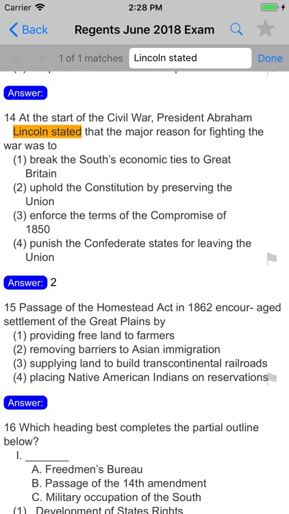 Regents US History and Govt screenshot-5