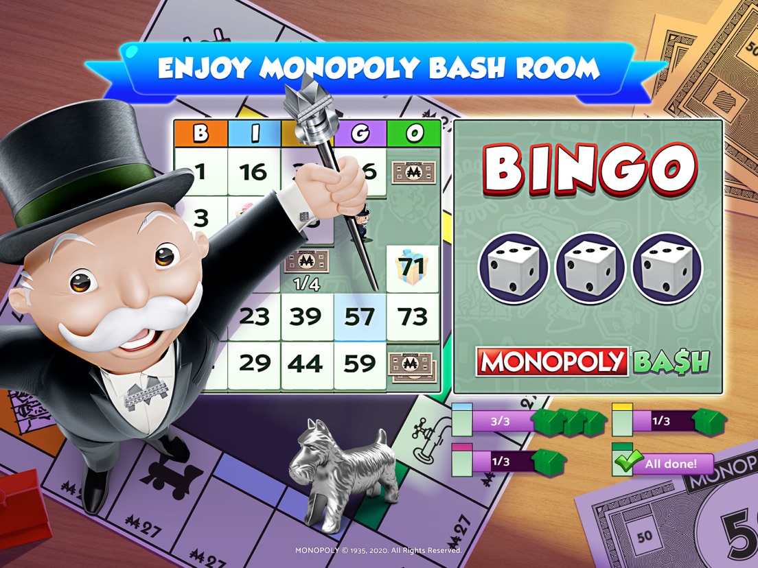 Bingo Bash HD Feat. MONOPOLY - IPad App - AppWereld