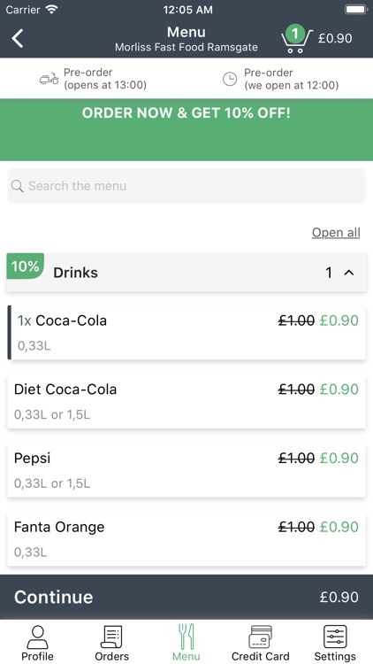Morliss Fast Food Ramsgate by orderYOYO ApS