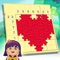 A novel game which can enjoy both picture cross and jigsaw puzzle