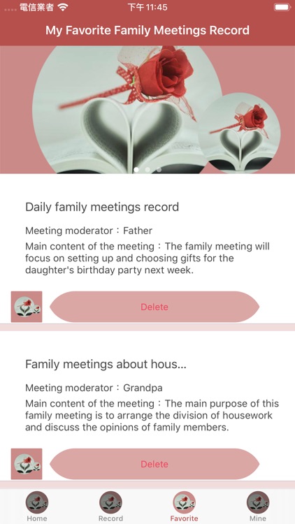 Daily Family Meetings Record screenshot-3