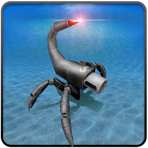 Underwater Robot Stealth Spy Icon