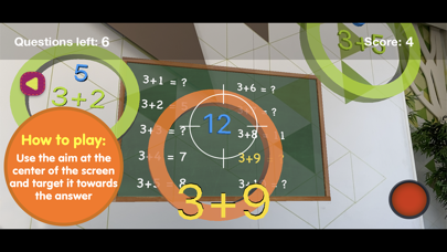 Math skills Addition - AR game screenshot 3