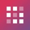 PhotoGrids app allows you to split(crop) your large rectangular photos into a number of square pics and upload them to Instagram and impress your friends and your profile page visitors