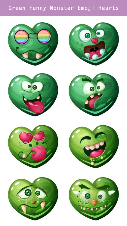 Monster Emoji Hearts screenshot-3