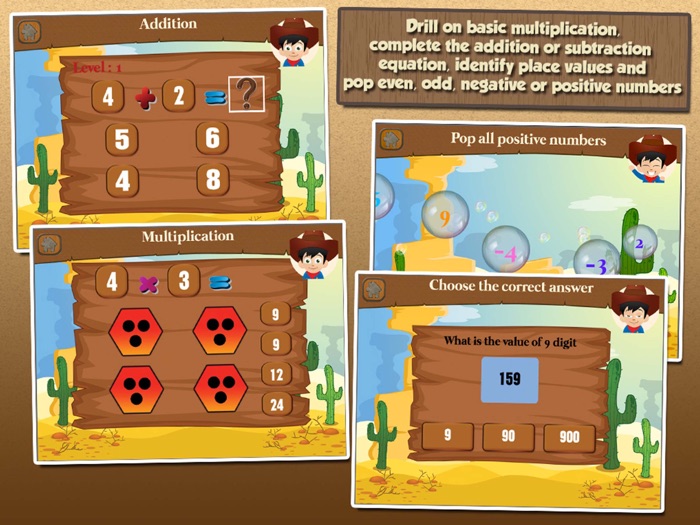 Cowboy Kid Games for 2nd Grade