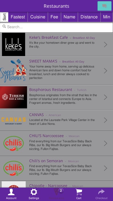 Nona’s Food Delivery screenshot 2