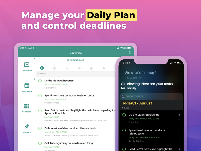 Chaos Control™ GTD Task List
