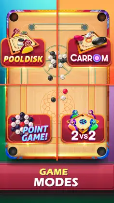 Carrom Friends : Carrom Board  - Screenshot 2