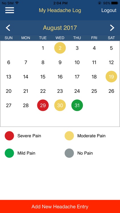 ARMR Headache Diary