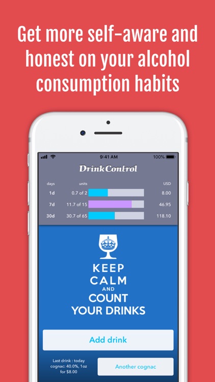 DrinkControl - Drink Tracker screenshot-4