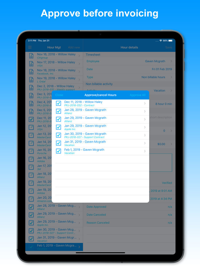 Dipasc - Hour Management
