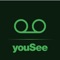 YouSee Voicemail is a visual service, which gives you a better overview of your voicemail