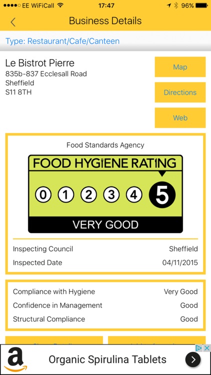 Food Hygiene -ScoresOnTheDoors screenshot-3