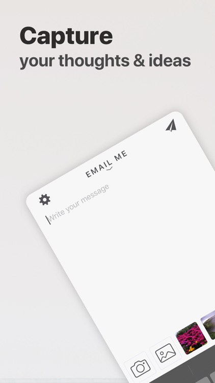 Email Me - Note Taking App