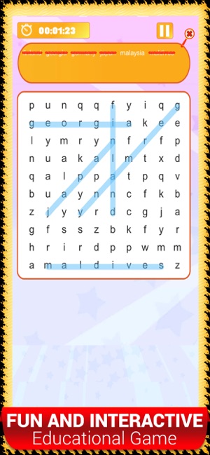 Word Search Puzzles Kids Games(圖3)-速報App