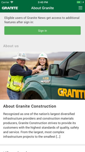 Granite Construction News App(圖2)-速報App