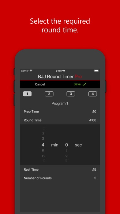 BJJ Round Timer Pro screenshot 4