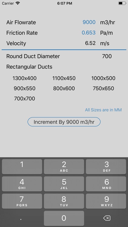 Ductulator Duct Sizing screenshot-3