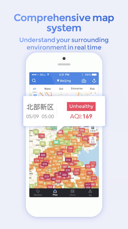 Blue Map