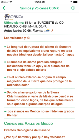 Sismos y Volcanes CDMX(圖1)-速報App