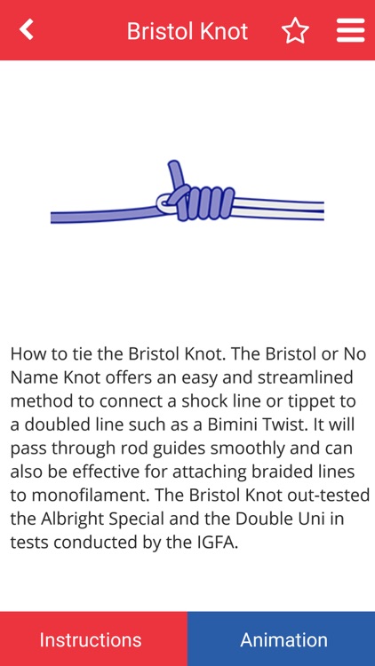 How to tie the Kryston Non Slip Loop Knot animated and illustrated