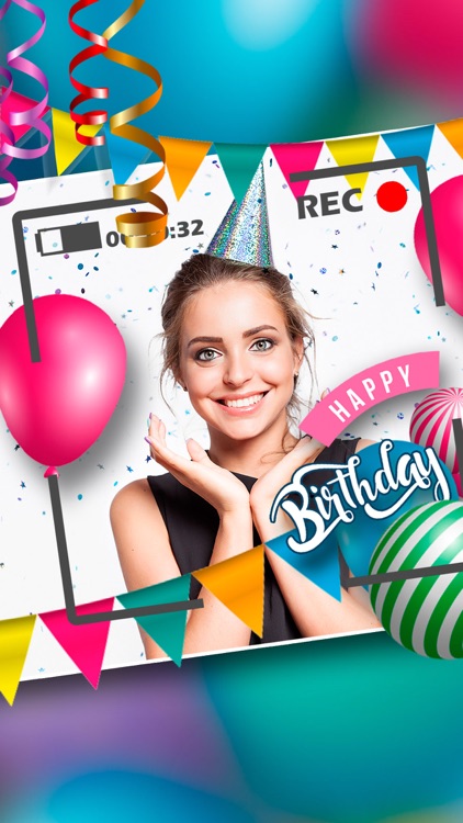 Happy Birthday Video Maker gif